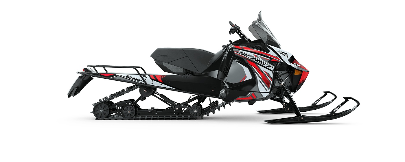 2024 Arctic Cat Blast LT 4000 Dynamic Charcoal/fire Red