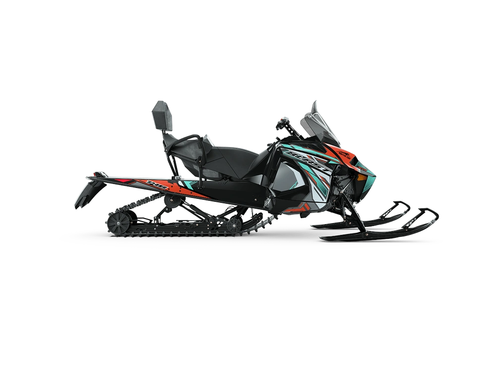 Arctic Cat Blast XR 4000 Blast XR 4000 Tourisme Orange Dynamique De Charbon De Bois/coucher Du Soleil 2024 alt