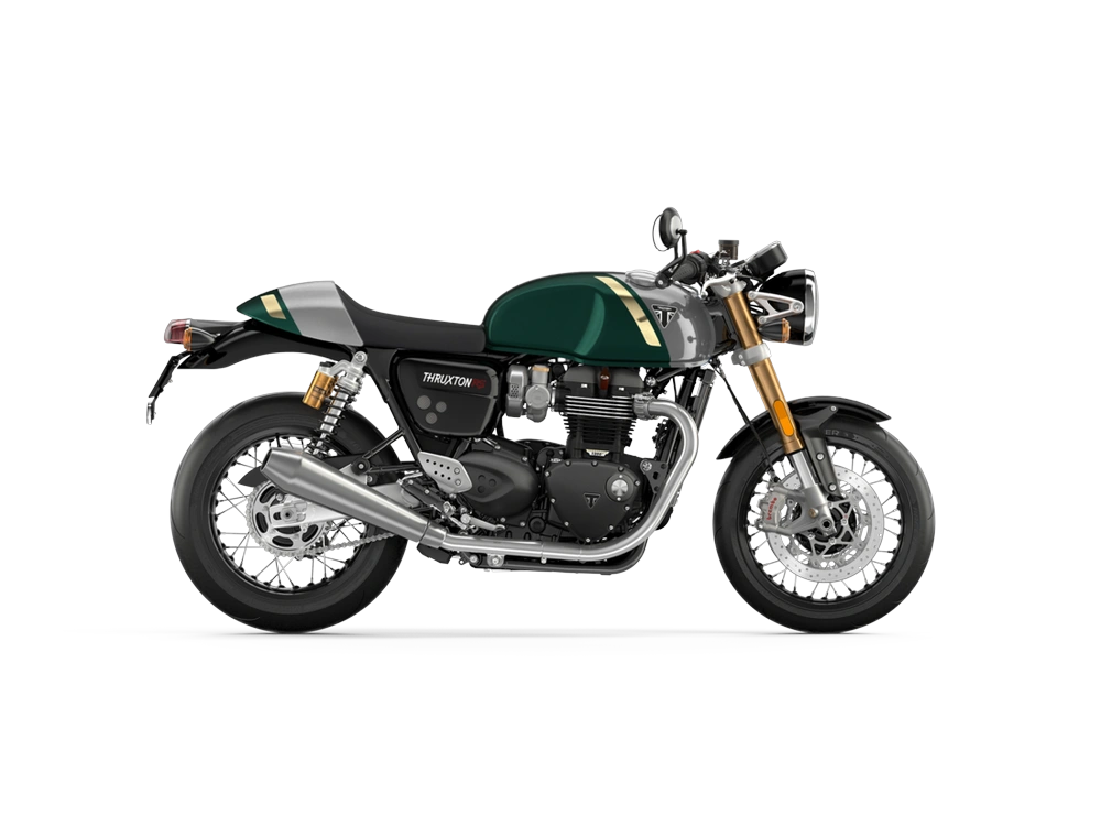 2023 Triumph Thruxton RS Thruxton RS Competition Green / Silver Ice alt