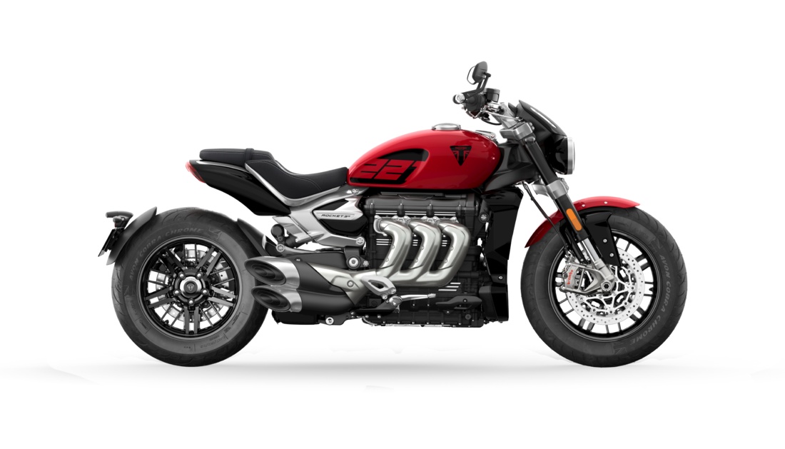 Triumph Rocket 3 R 221 Red Hopper Sapphire Black 2023