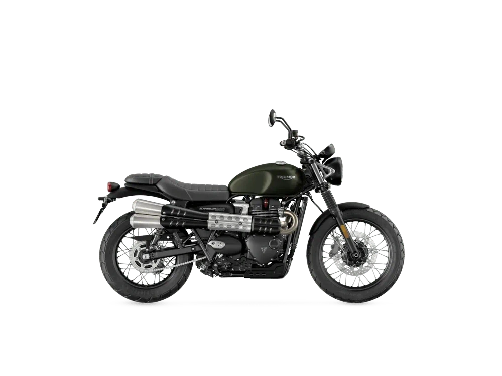 2023 Triumph Scrambler 900 Scrambler 900 Matte Khaki Green alt