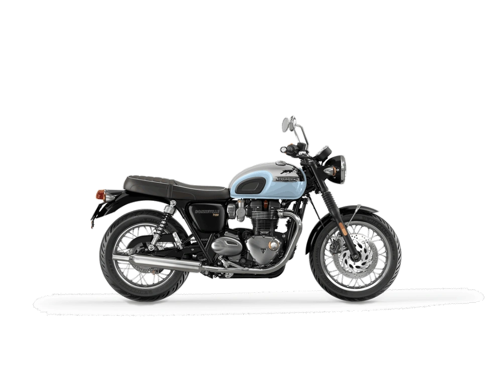 2023 Triumph Bonneville T120 Bonneville T120 Chrome Edition Chrome / Meriden Blue alt