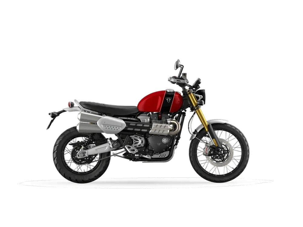 2023 Triumph Scrambler 1200 Scrambler 1200 XE Carnival Red / Jet Black alt