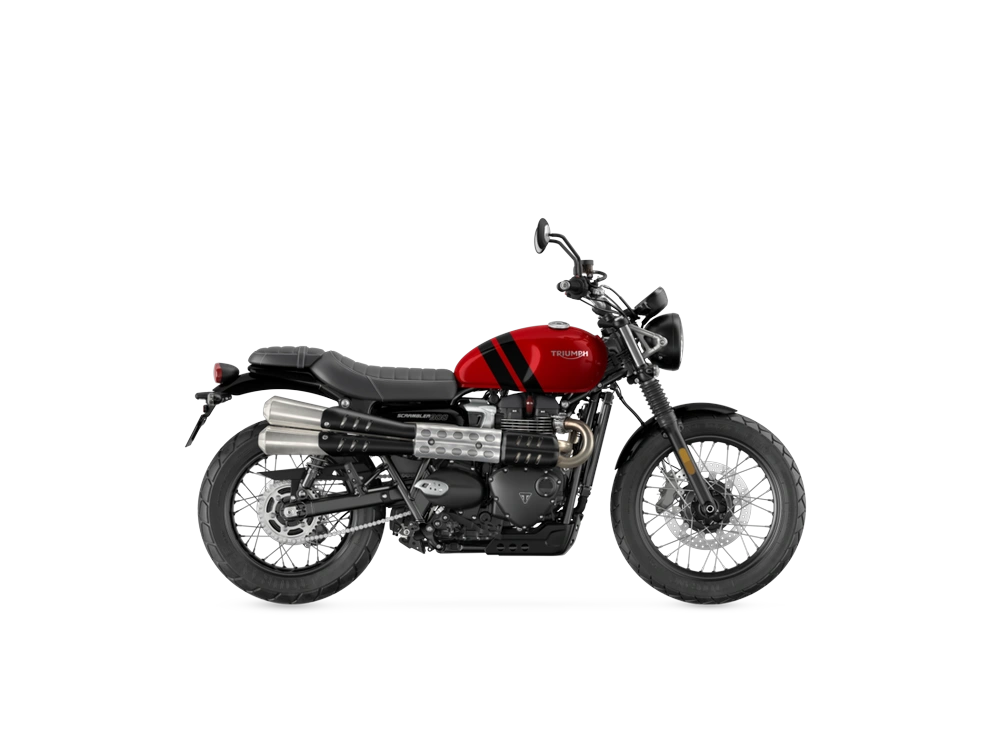 2023 Triumph Scrambler 900 Scrambler 900 Carnival Red / Jet Black alt
