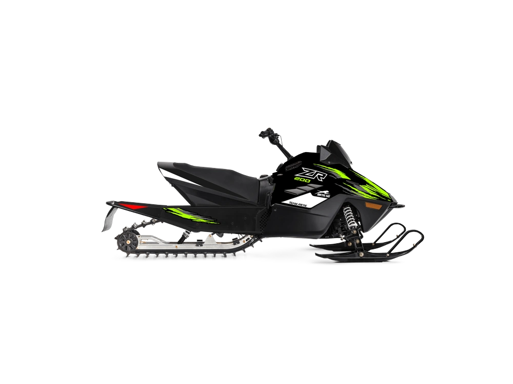 2024 Arctic Cat ZR 200 ZR 200 Black/medium Green alt