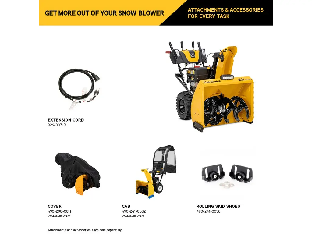 Cub Cadet Souffleuse À Neige 2X 30" MAX