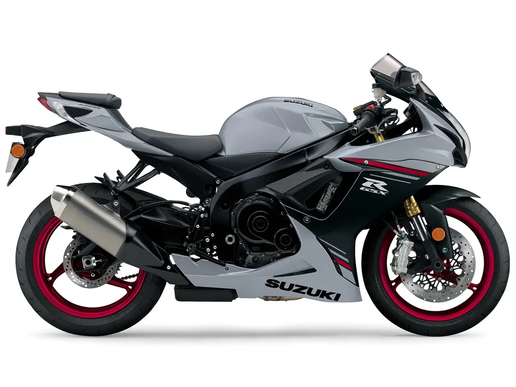 Suzuki GSX-R750 Glass Sparkle Black - Glass Mat Mechanical Gray 2023