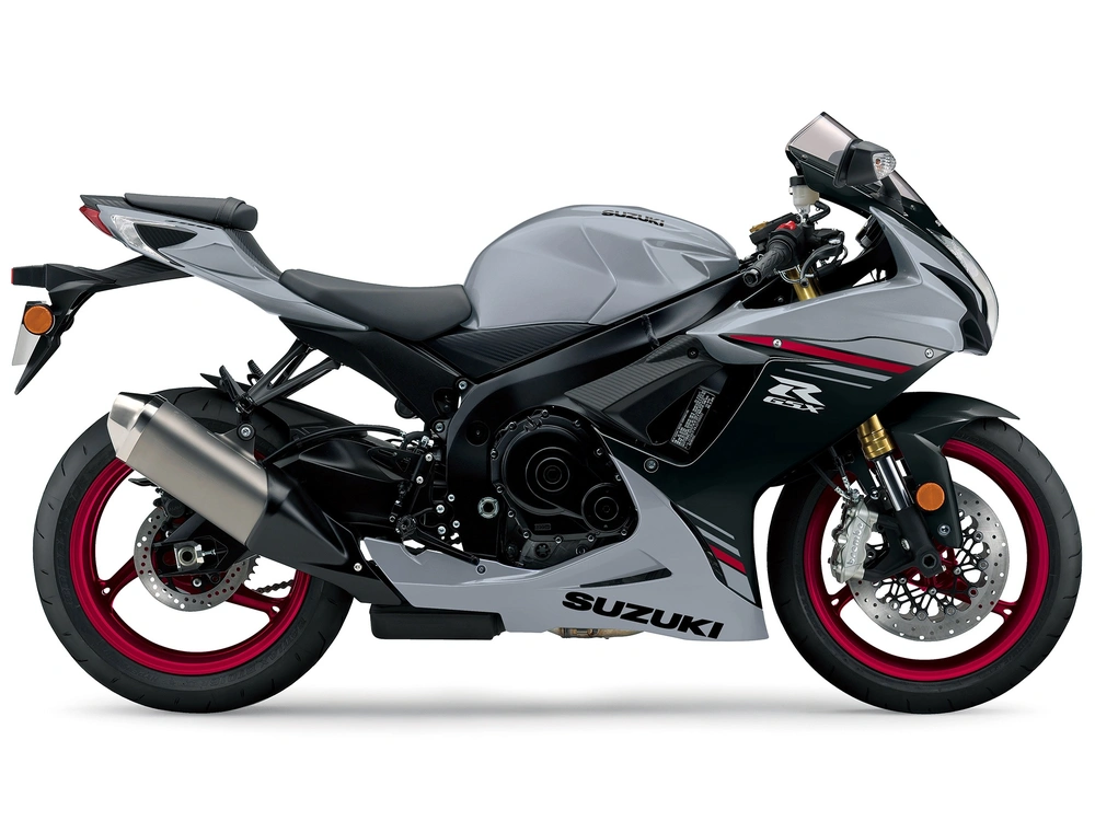 2023 Suzuki GSX-R750 GSX-R750 Glass Sparkle Black - Glass Mat Mechanical Gray alt