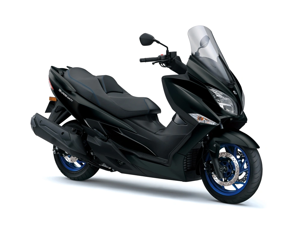 2023 Suzuki Burgman 400 Burgman 400 Metallic Mat Black No.2 (YKV) alt