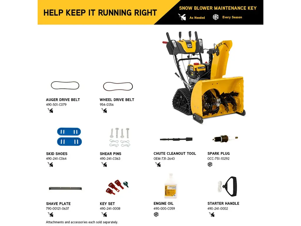 Cub Cadet Souffleuse À Neige 2X 26" TRAC INTELLIPOWER™