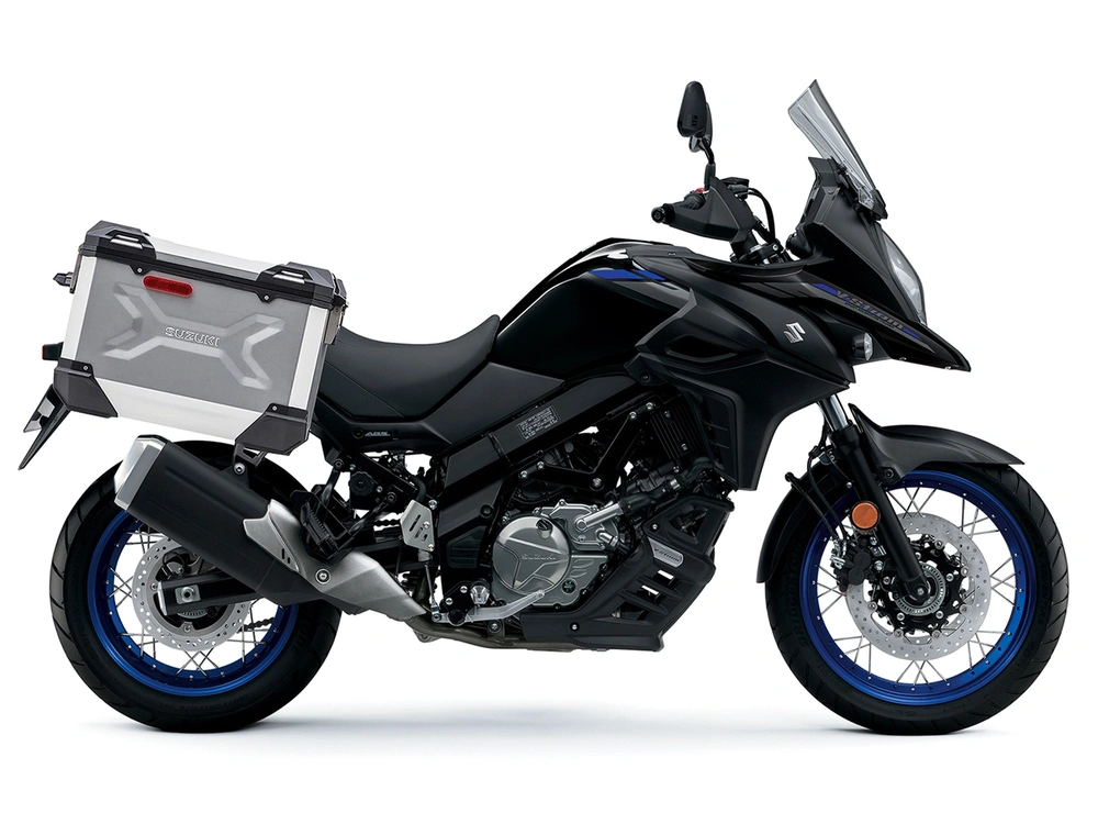 2023 Suzuki V-STROM 650 V-Strom 650XT Adventure Glass Sparkle Black (YVB) alt