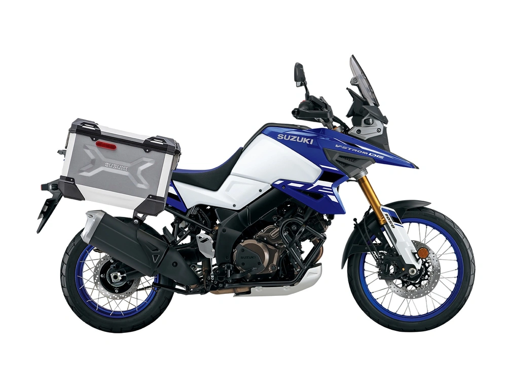 2023 Suzuki V-STROM 1050DE V-Strom 1050DE Adventure Pearl Vigor Blue / Pearl Brilliant White alt