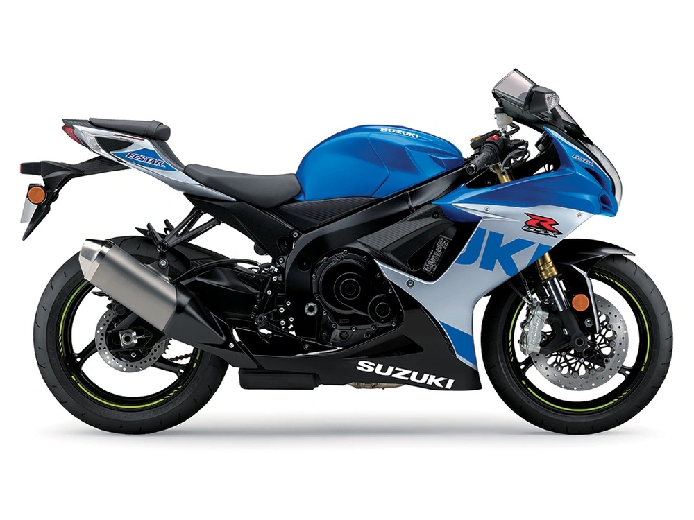 2023 Suzuki GSX-R750 GSX-R750 Metallic Triton Blue - Metallic Mystic Silver alt