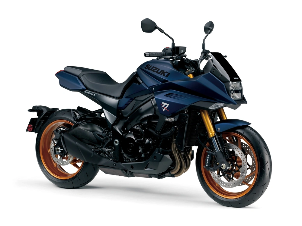 2023 Suzuki Katana Katana Metallic Mat Stellar Blue (YUA) alt