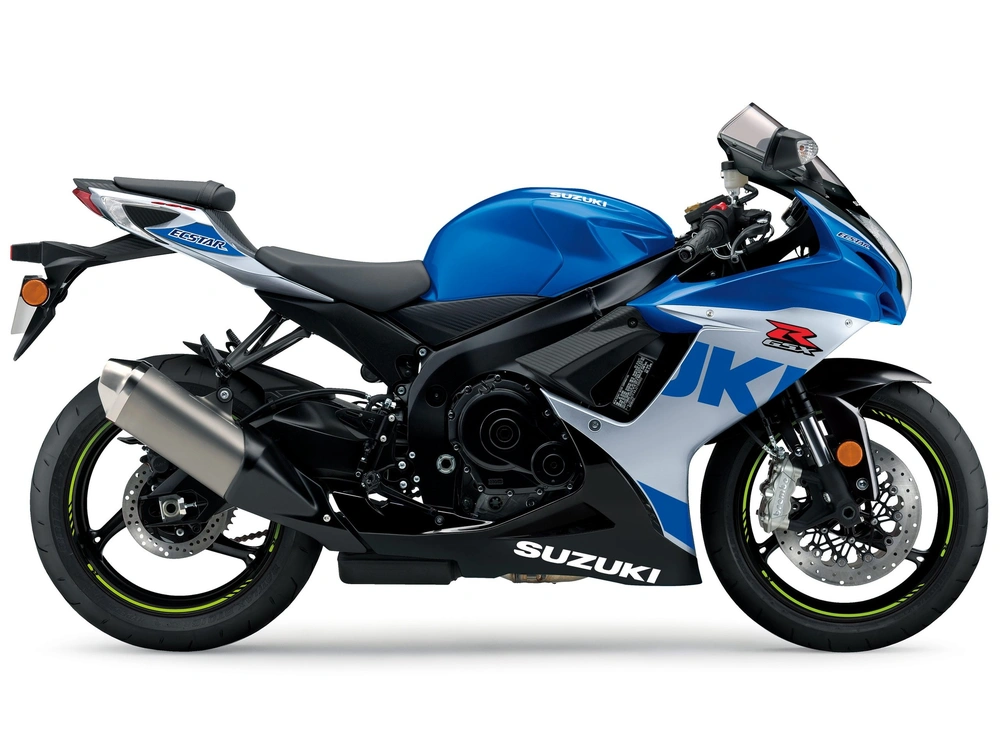2023 Suzuki GSX-R600 GSX-R600 Metallic Triton Blue - Metallic Mystic Silver alt