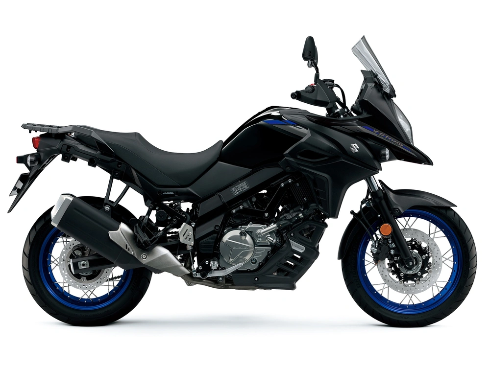 2023 Suzuki V-STROM 650 V-Strom 650XT Glass Sparkle Black (YVB) alt