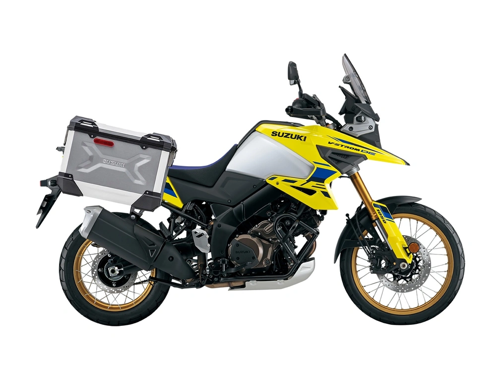 2023 Suzuki V-STROM 1050DE V-Strom 1050DE Adventure Champion Yellow No.2 / Metallic Mat Sword Silver alt