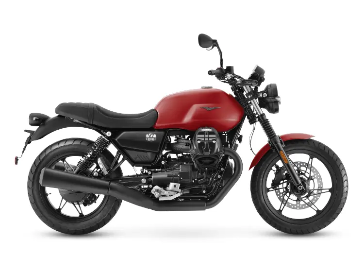 Moto Guzzi V7 Stone Rosso Rovente 2023