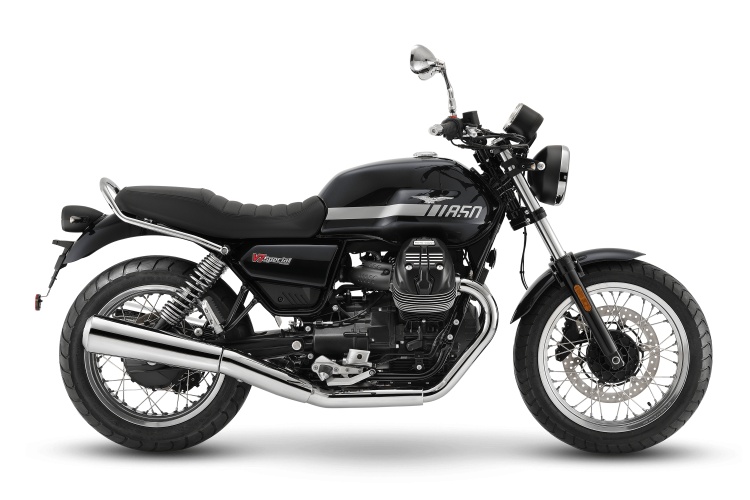 Moto Guzzi V7 Special Silver Stripe Monochrome 2023