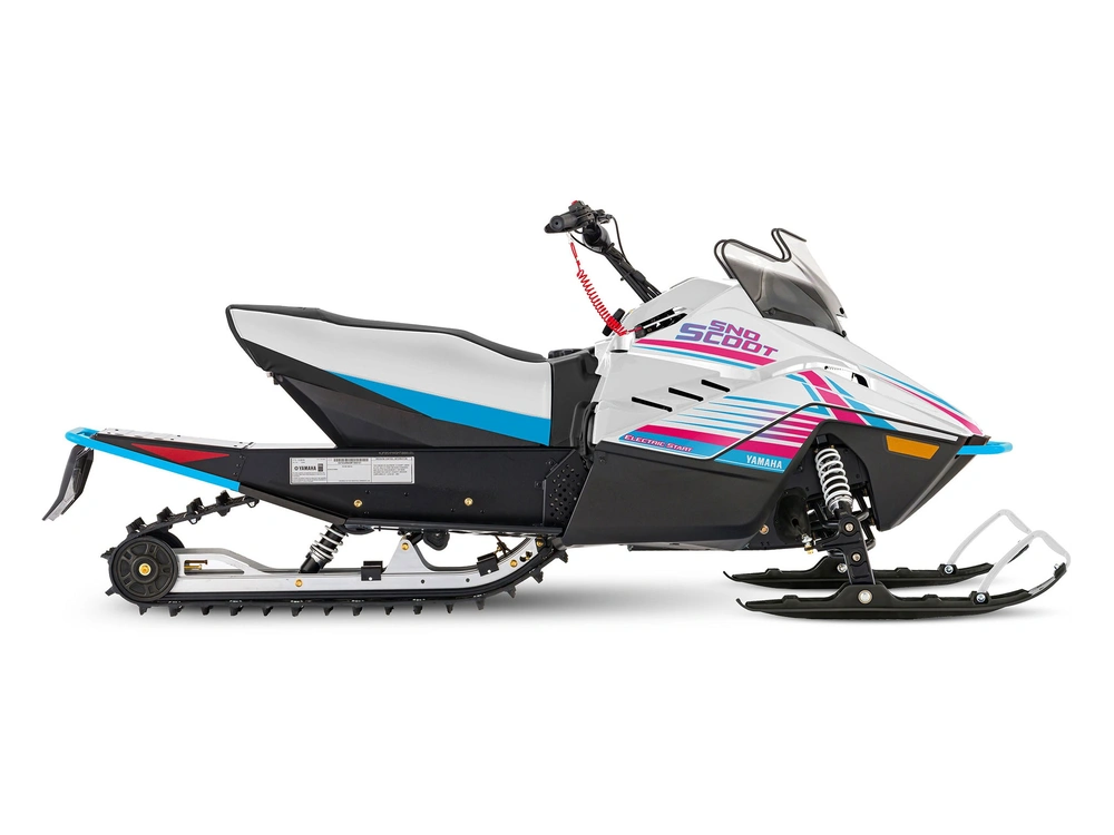 2024 Yamaha Snoscoot ES Snoscoot ES White/jet Stream Blue/black alt