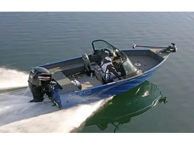 Lund 1650 Angler Tiller