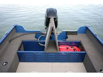 Lund 1650 Angler Tiller