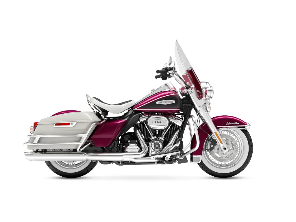 2023 Harley-Davidson Electra Glide™ Highway King Hi-Fi Magenta / Birch White