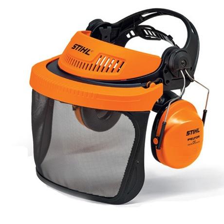  Stihl G500 Face & Hearing Protection - G500 "A" System with Polyamide Mesh Visor (NRR 23)