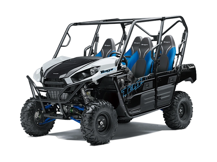 2024 Kawasaki TERYX4 TERYX4 Metallic Moondust White / Super Black alt