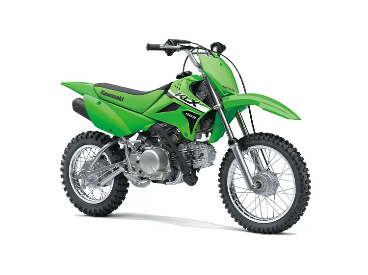 2024 Kawasaki KLX110R Lime Green