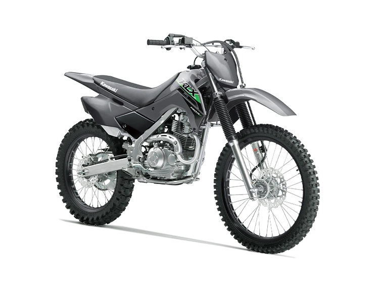 2024 Kawasaki KLX140R KLX140R F Battle Gray alt