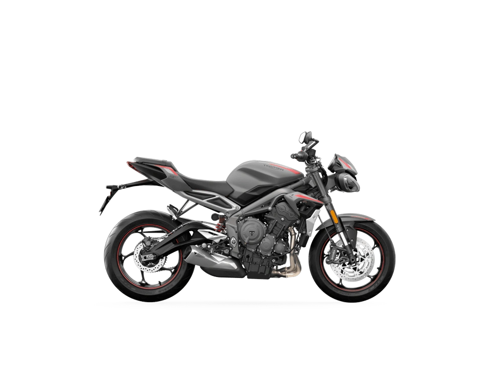 2023 Triumph Street Triple R Street Triple R Matte Silver Ice alt