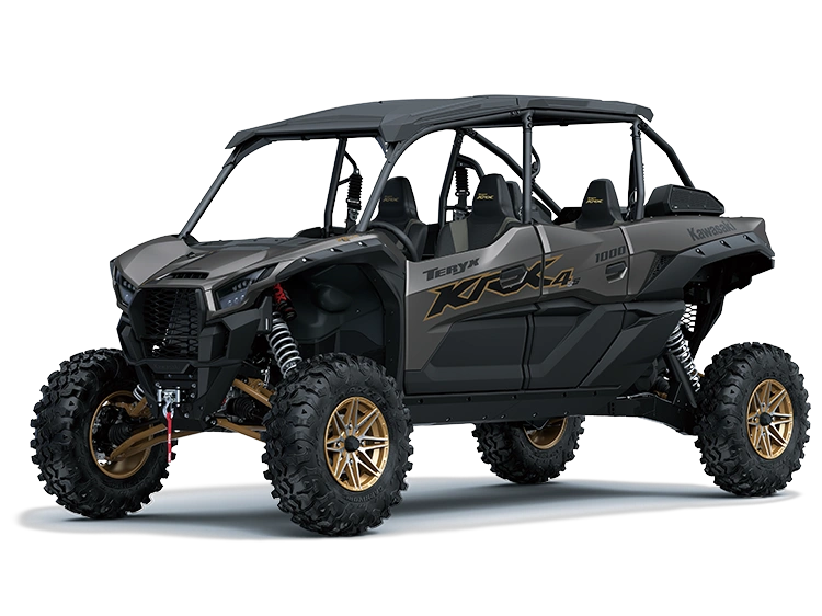 2024 Kawasaki TERYX KRX4 1000 TERYX KRX4 1000 eS SPECIAL EDITION Metallic Flat Raw Graystone alt