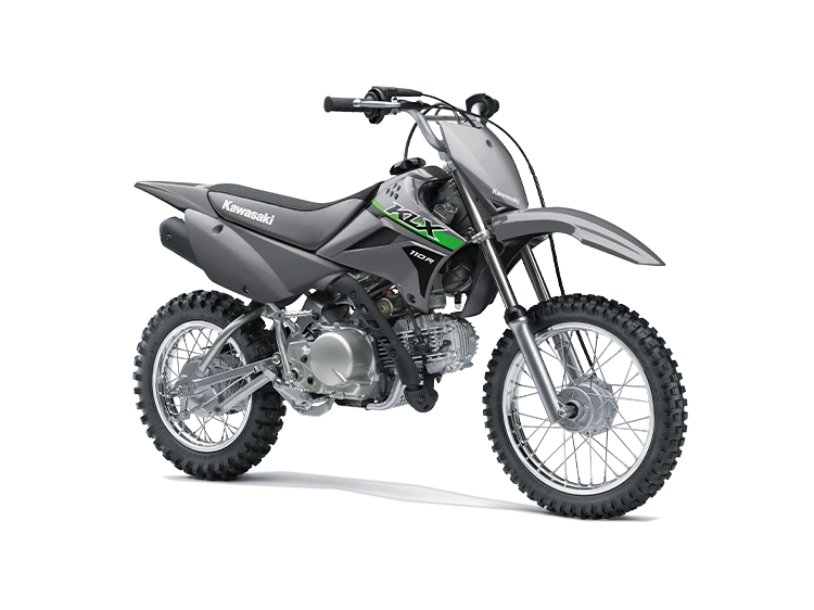 Kawasaki KLX110R KLX110R Gris Combat 2024 alt
