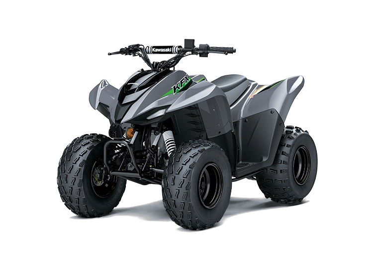 2024 Kawasaki KFX90 KFX90 Battle Gray alt