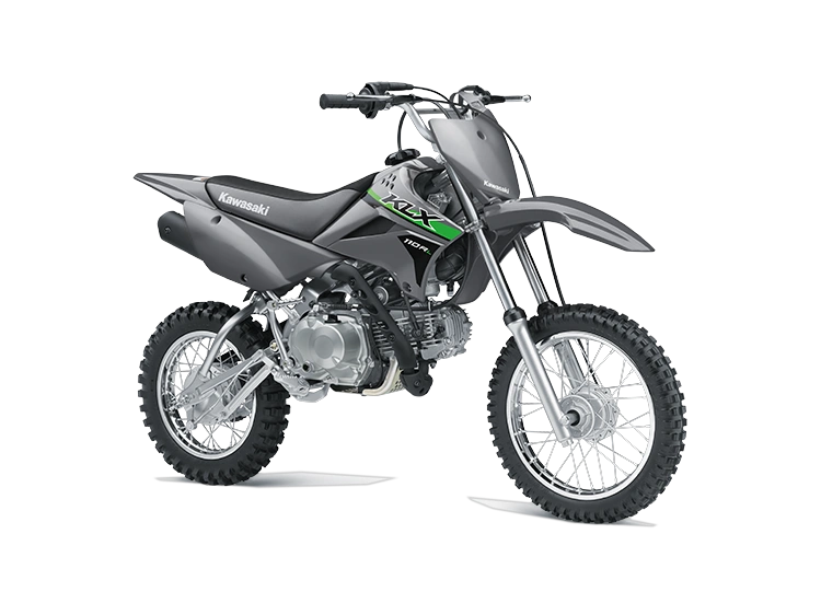 Kawasaki KLX110R KLX110R L Gris Combat 2024 alt