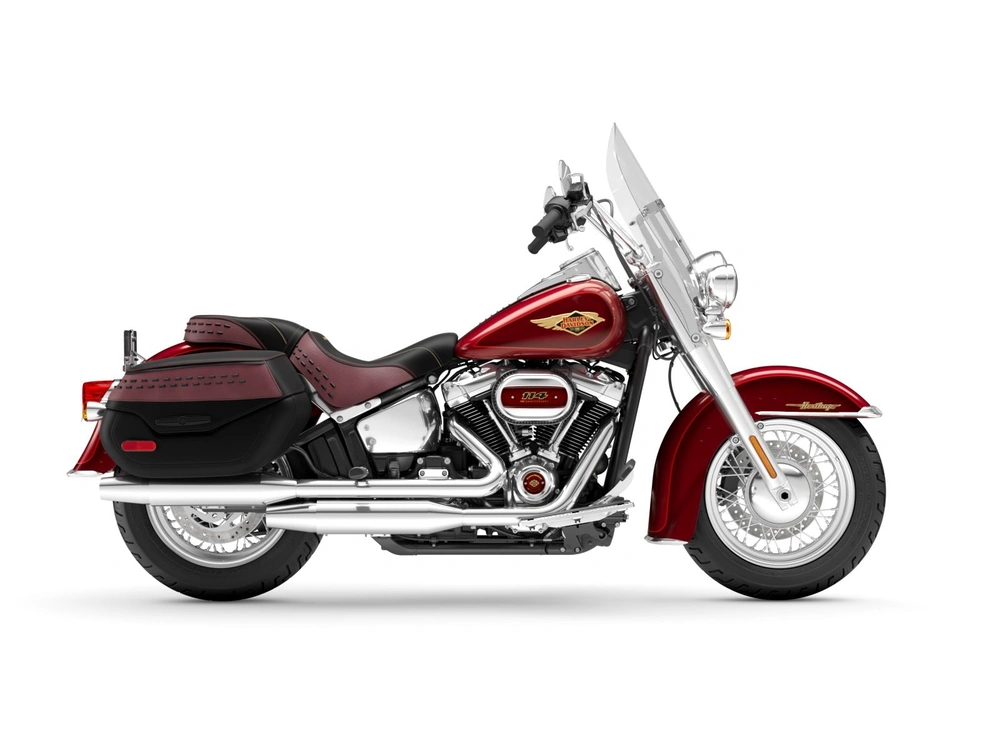 Harley-Davidson Heritage Classic Heritage Classic Anniversary Heirloom Red Fade 2023 alt