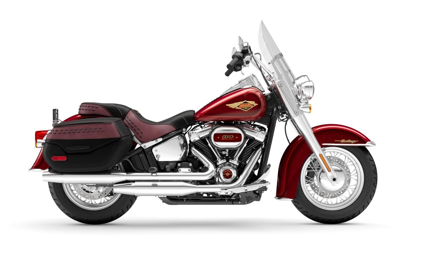 2023 Harley-Davidson Heritage Classic Anniversary Heirloom Red Fade