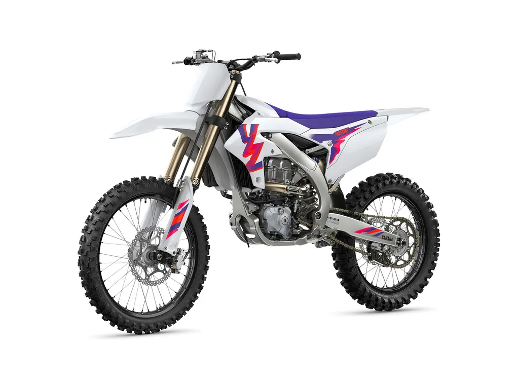 2024 Yamaha YZ450F Anniversary White