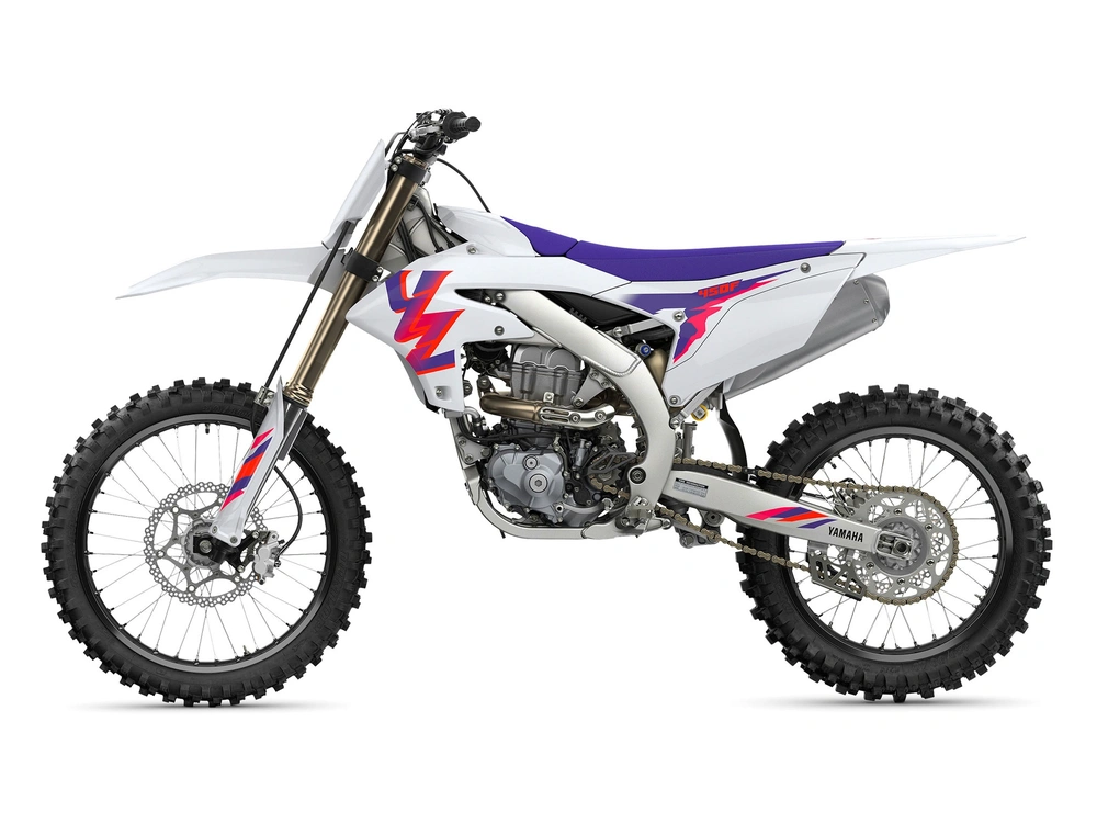 Yamaha YZ450F YZ450F Blanc Anniversaire 2024 alt