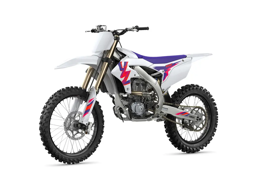 2024 Yamaha YZ250F Anniversary White