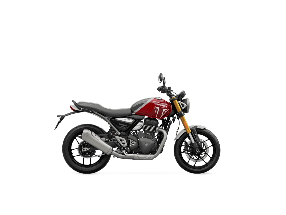 2024 Triumph Speed 400 Speed 400 Carnival Red / Phantom Black alt