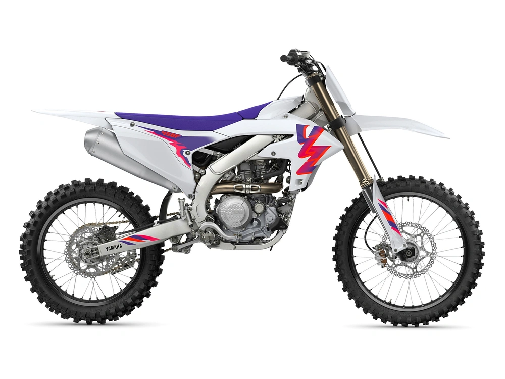 Yamaha YZ450F YZ450F Blanc Anniversaire 2024 alt