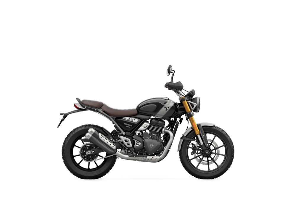 2024 Triumph Scrambler 400 X Scrambler 400 X Phantom Black / Silver Ice alt