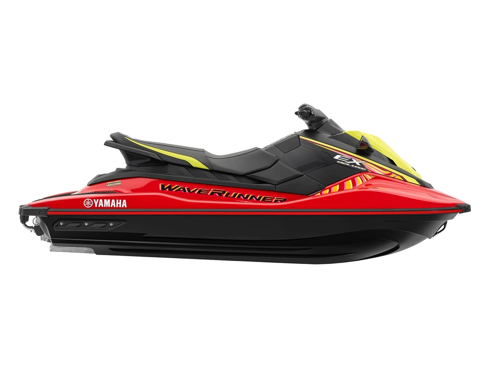 Yamaha EX Deluxe EX Deluxe Noir/rouge Flamme 2024 alt