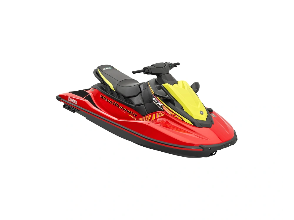 2024 Yamaha EX Deluxe EX Deluxe Black/torch Red alt