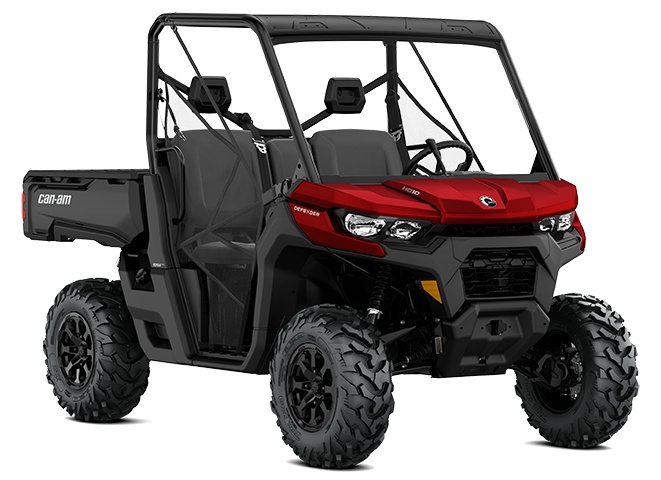 2024 Can-Am Defender DPS HD10 Fiery Red