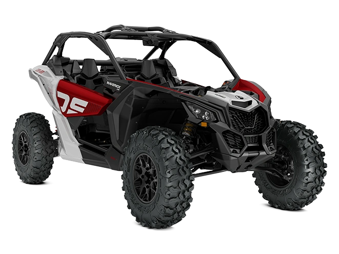 Can-Am Maverick X3 Maverick X3 DS Turbo Rouge enflammé et hyper argent TURBO 2024