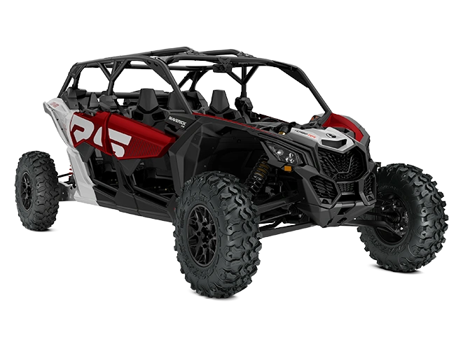 Can-Am Maverick X3 MAX Maverick X3 MAX RS TURBO RR Rouge enflammé et hyper argent TURBO RR 2024 alt