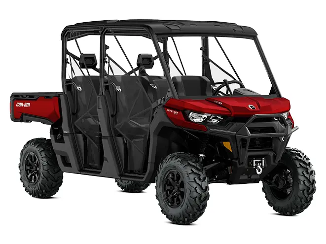 2024 Can-Am Defender MAX XT HD10 Fiery Red